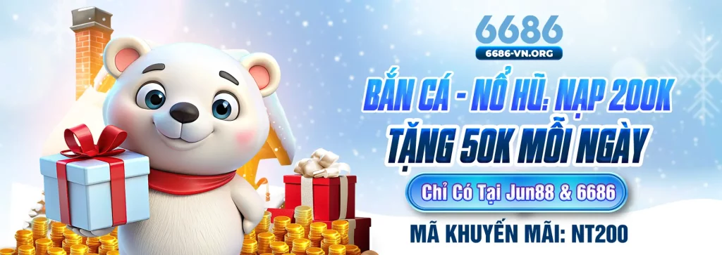 6686vip2 khuyến mãi đăng nhập mỗi ngày nhận 50k